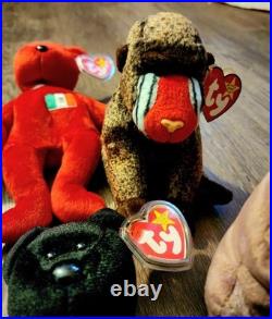 8? Ty Beanie Babies Millennium Y2K 1999 Multicolor Includes Very HTF Rare Collect