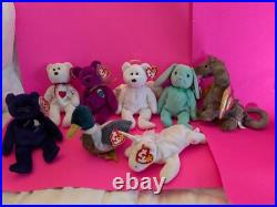 92 Rare/Retired Beanie Babies Lot