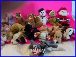 92 Rare/Retired Beanie Babies Lot