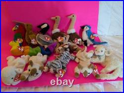 92 Rare/Retired Beanie Babies Lot