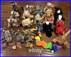 (95) TY Beanie Babies Rare Collection