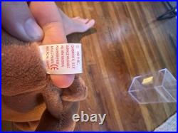ALL ERRORS RARE? CUBBIE Ty 4010 Beanie Babie Retired in MINT Cond
