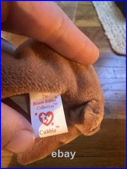 ALL ERRORS RARE? CUBBIE Ty 4010 Beanie Babie Retired in MINT Cond