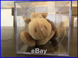 AUTHENTICATED rare Humphrey ty beanie baby 1st gen. Tags 1993 MWMT Quality