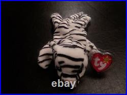 Authentic Very Rare Ty Beanie Baby Blizzard The Tiger Many Errors 1996 Retired