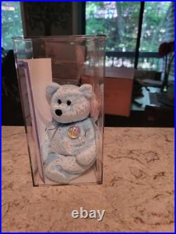 Authenticated Beanie Baby DECADE (Ty Warner Signed #/100) MWMT-MQ & ULTRA RARE