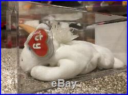 Authenticated Mq Mwmt Mystic Ty Beanie Baby 1st Hang / Tush Museum Quality! Rare