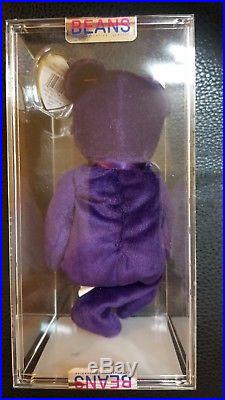 Authenticated RARE 1997 Ty Beanie Baby 2nd Edition Princess Diana Beanie Baby