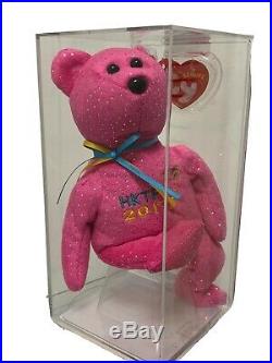 Authenticated Ty 2017 Hong Kong Bear Set! Extremely Rare! MWMT! Ultra Rare