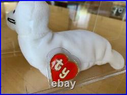Authenticated Ty Beanie Babies SEAMORE 1st Generation tag VERY RARE