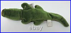 Authenticated Ty Beanie Baby Ally Alligator 1st Gen Rare Hard To Find