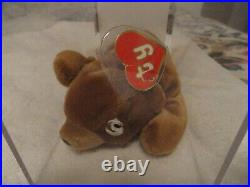 Authenticated Ty Beanie Baby BROWNIE KOREAN EXTREMLY RARE