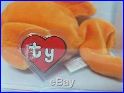 Authenticated Ty Beanie Baby Goldie the Fish Rare 1st / 1st Gen Tag MWMT-MQ