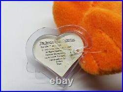 Authenticated Ty Beanie Baby Goldie the Fish Rare 1st / 1st Gen Tag MWNMT