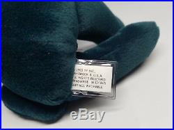 Authenticated Ty Beanie Baby Rare Jade New Face (NF) Teddy 2nd/1st Gen MWNMT