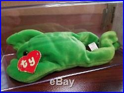 Authenticated Ty Beanie Baby Rare Legs 1st/1st Gen Hang 4-Line Korean Tush Tag