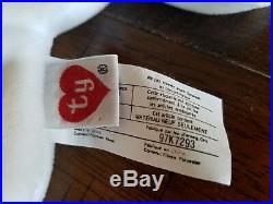Authenticated Ty Beanie Baby Rare Spot 2nd/1st Gen Tag Embroidered Tush MWMT-MQ