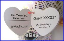Authenticated Ty Teeny Tys Series 2 CHASER XXXIII #33 SWEDEN Exclusive RARE! MQ