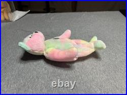 B. B Birthday Bear Rainbow B-day Ty Beanie Baby Retired very rare