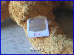 BEANIE BABY FUZZ Rare Retired with Tags and Tag Errors 1999