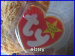 BEANIE BABY FUZZ Rare Retired with Tags and Tag Errors 1999