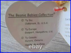 BEANIE BABY FUZZ Rare Retired with Tags and Tag Errors 1999