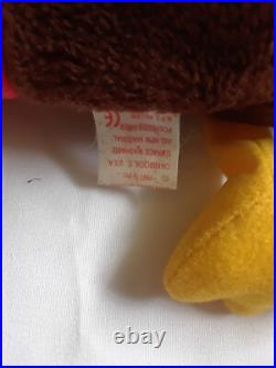 BEANIE BABY GOBBLES THE TURKEY 1996 TAG ERRORS Original Retired Rare