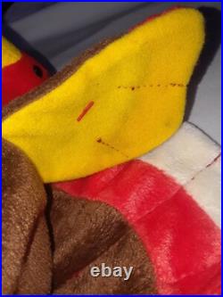 BEANIE BABY GOBBLES THE TURKEY 1996 TAG ERRORS Original Retired Rare