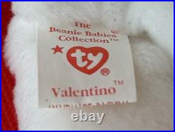 BEANIE BABY VALENTINO 93-94 brown nose rare Wonderful gift for that collector BEANIE BABY VALENTINO 93-94 brown nose rare Wonderful gift for that collector
