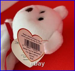 BEANIE BABY VALENTINO 93-94 brown nose rare Wonderful gift for that collector BEANIE BABY VALENTINO 93-94 brown nose rare Wonderful gift for that collector