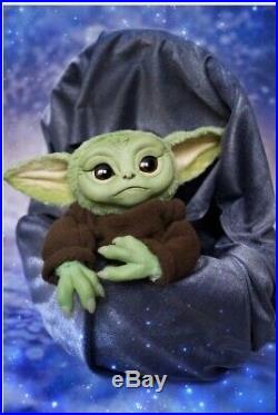 Baby Yoda (Hand Made) Mandalorian Doll Extremely Rare! PRE-ORDER