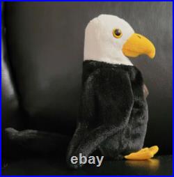 Baldy The Eagle Ty Beanie Babies 1996 Errors Retired Rare Original Owner