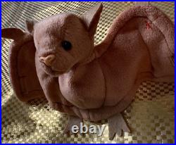 Batty the Bat? RARE ERRORS? See Below (Style #4035) Ty Beanie Babies, 1996 Batty the Bat? RARE ERRORS? See Below (Style #4035) Ty Beanie Babies, 1996