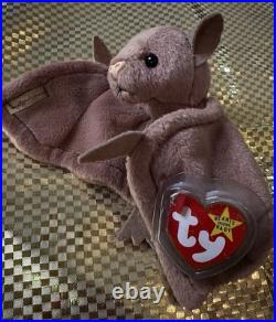 Batty the Bat? RARE ERRORS? See Below (Style #4035) Ty Beanie Babies, 1996 Batty the Bat? RARE ERRORS? See Below (Style #4035) Ty Beanie Babies, 1996