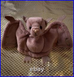 Batty the Bat? RARE ERRORS? See Below (Style #4035) Ty Beanie Babies, 1996 Batty the Bat? RARE ERRORS? See Below (Style #4035) Ty Beanie Babies, 1996