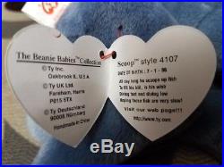 Beanie Babies Collection Maple The Bear Rare Errors-Ronald McDonald House