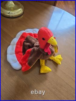 Beanie Babies GOBBLES Rare Retired Vintage