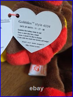 Beanie Babies GOBBLES Rare Retired Vintage