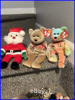 Beanie Babies Lot Of 60 Variety Of Rare & Limited Editiond, Great Condition Beanie Babies Lot Of 60 Variety Of Rare & Limited Editiond, Great Condition