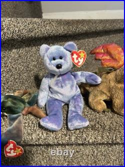 Beanie Babies Lot Of 60 Variety Of Rare & Limited Editiond, Great Condition Beanie Babies Lot Of 60 Variety Of Rare & Limited Editiond, Great Condition