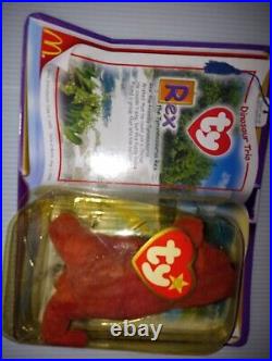 Beanie Babies McDonald's Lot Rare International Dinosaur Legends Millennium End