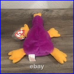 Beanie Babies Patti the Platypus TY Beanie Baby With Rare Tag Errors 1993