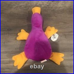 Beanie Babies Patti the Platypus TY Beanie Baby With Rare Tag Errors 1993