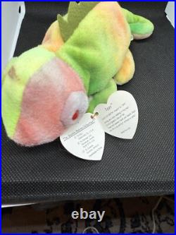 Beanie Babies-Rare-Beanie Babies Errors Retired Rainbow & Iggy Beanie Babies Beanie Babies-Rare-Beanie Babies Errors Retired Rainbow & Iggy Beanie Babies