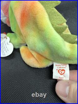 Beanie Babies-Rare-Beanie Babies Errors Retired Rainbow & Iggy Beanie Babies Beanie Babies-Rare-Beanie Babies Errors Retired Rainbow & Iggy Beanie Babies