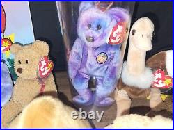 Beanie Babies Rare PVC & PE VINTAGE OLD ERROR On Tags LOT 90's Collection