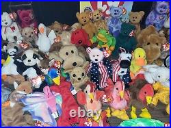 Beanie Babies Rare PVC & PE VINTAGE OLD ERROR On Tags LOT 90's Collection