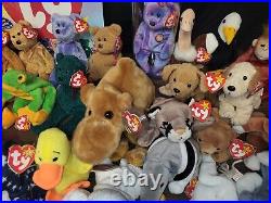 Beanie Babies Rare PVC & PE VINTAGE OLD ERROR On Tags LOT 90's Collection