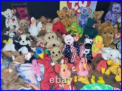 Beanie Babies Rare PVC & PE VINTAGE OLD ERROR On Tags LOT 90's Collection