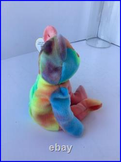 Beanie Babies Rare Peace Tag Error 1996 Must See Tie Dye Style VGC Beanie Babies Rare Peace Tag Error 1996 Must See Tie Dye Style VGC